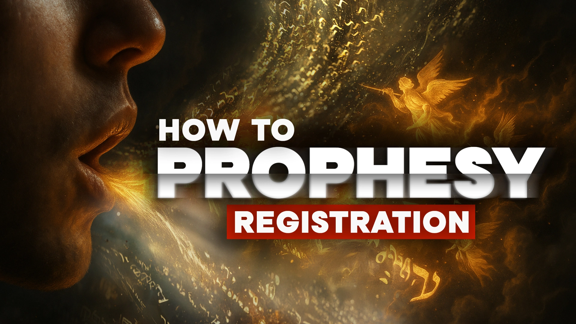 How to Prophesy - Registration