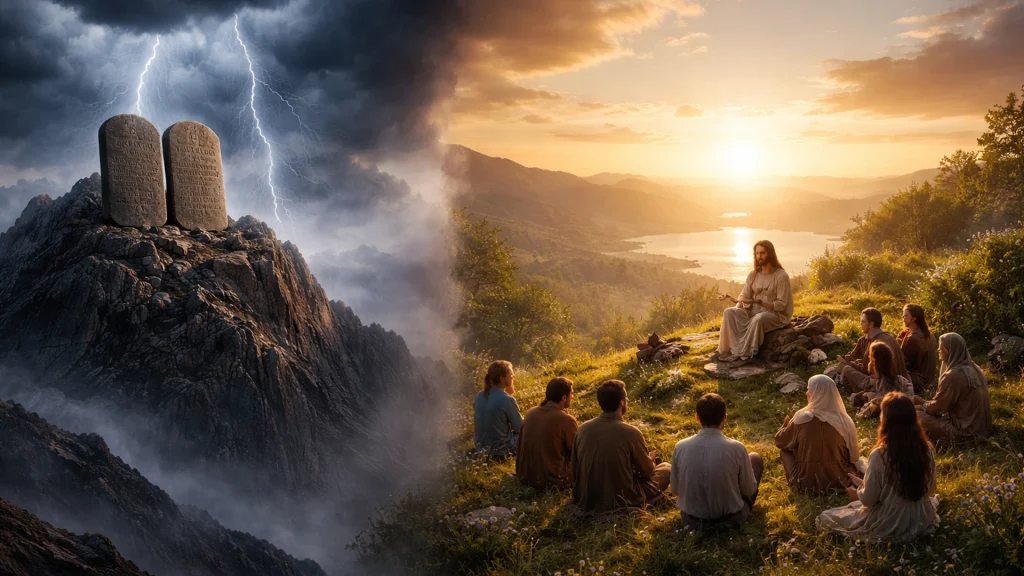 10 Commandments Vs. The Beatitudes  What Apply To You