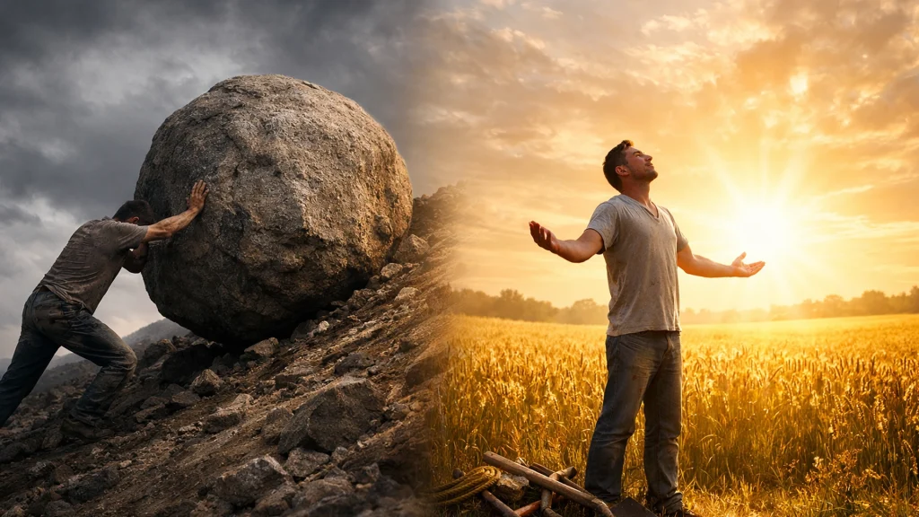 How To Stop Toiling And Start Receiving The Blessing