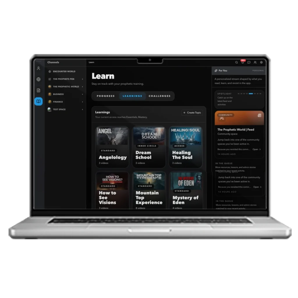 Official Website of Leon du Preez | Prophet, Strategist & Visionary Leon du Preez Society App on MacBook